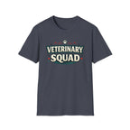 Veterinary Squad T-Shirt — Cute Paw Print Vet Team Tee