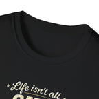 Cats and Yoga T-Shirt — "Life Isn’t All Cats and Yoga (But It Should Be)" Funny Cat Lover Tee