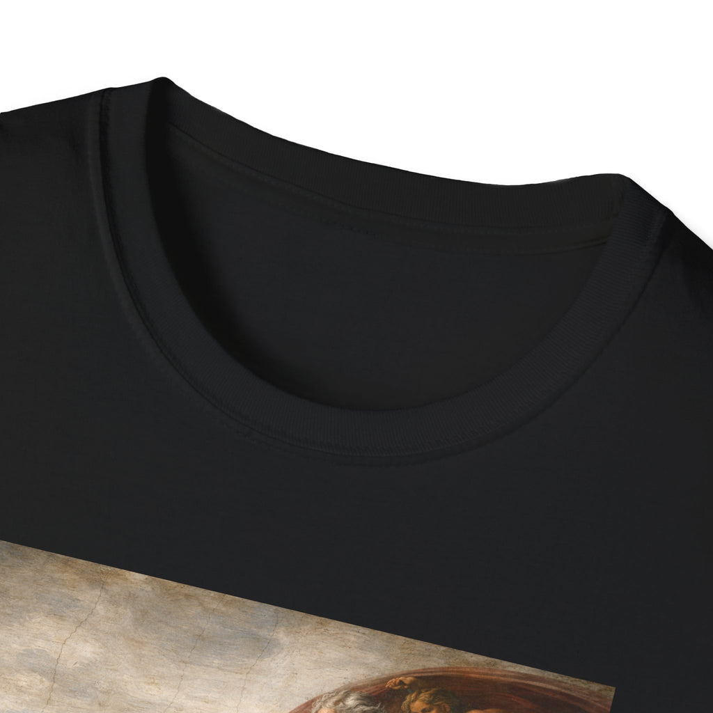 Renaissance 'Creation of Cat' Art Print T-Shirt