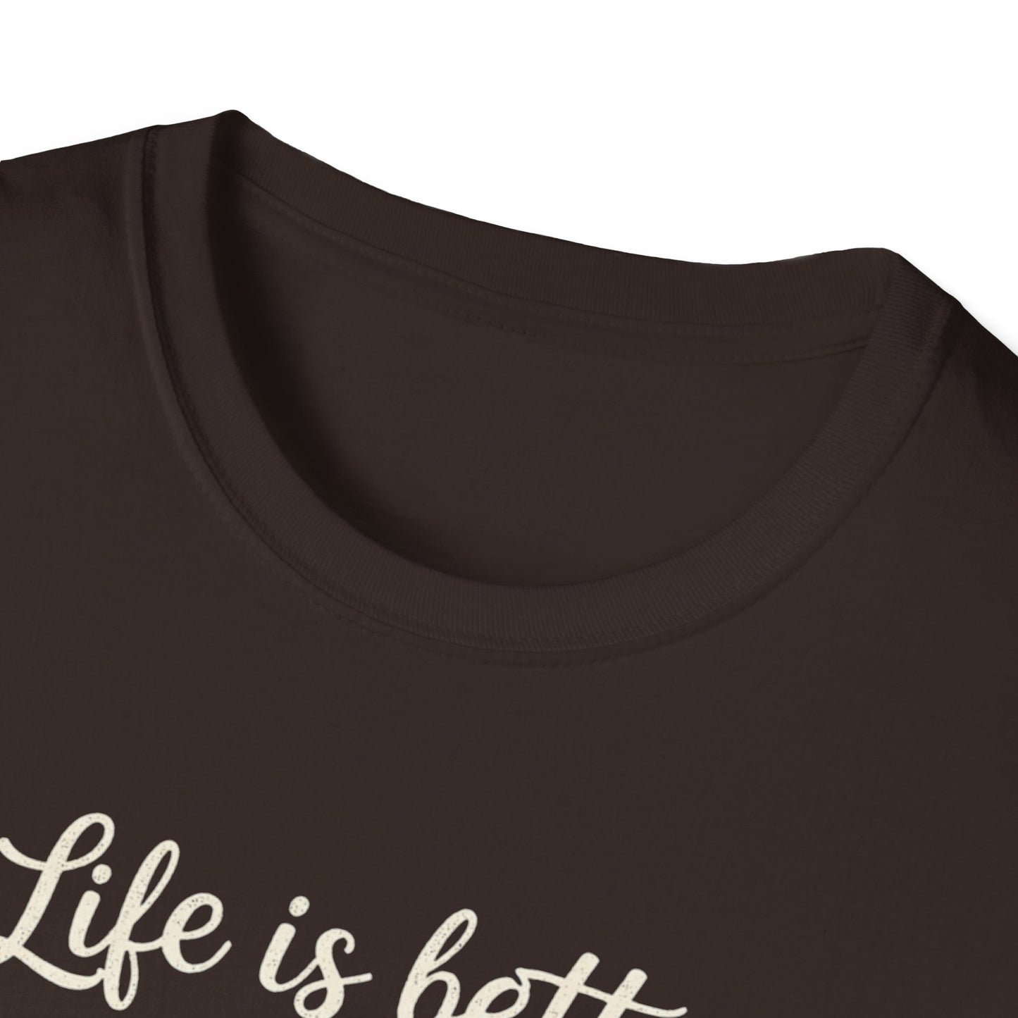 Camiseta "La vida es mejor con gatos" — Camiseta linda para amantes de los gatos