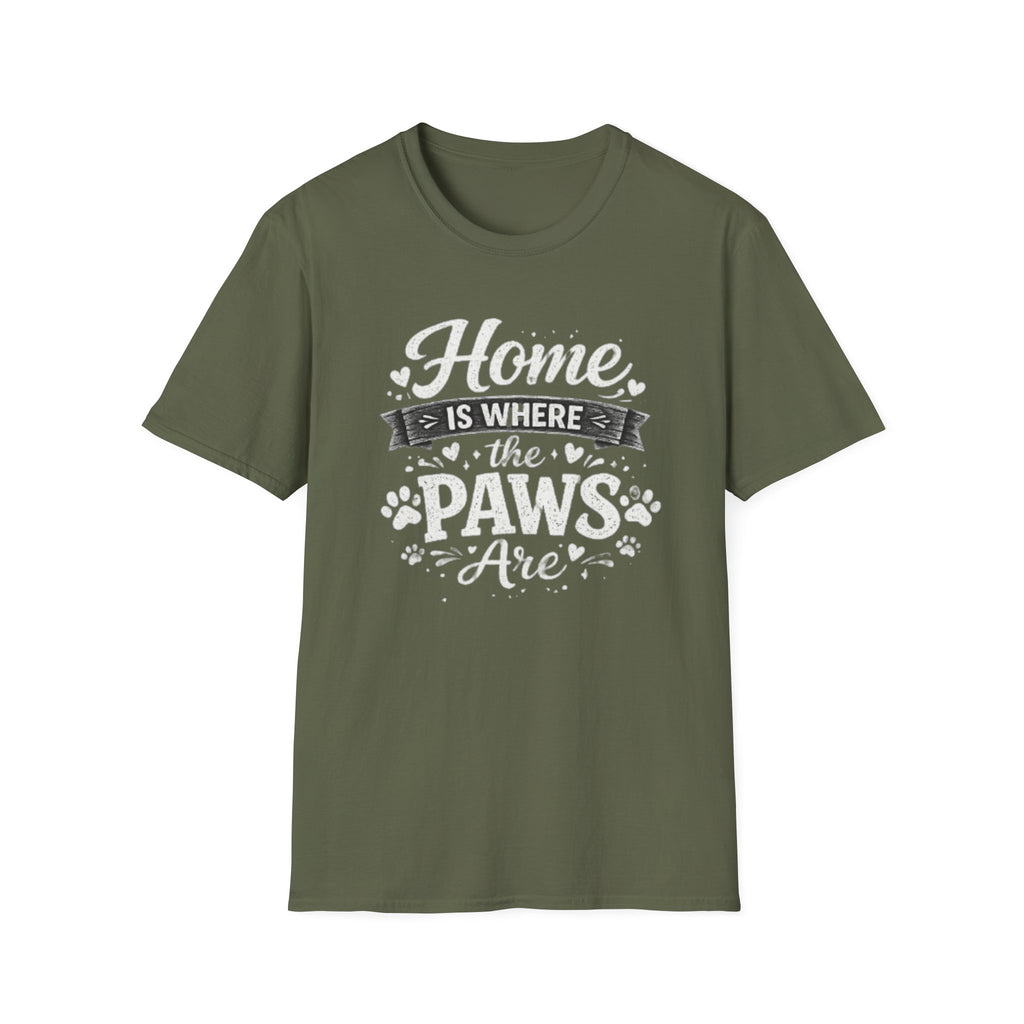 Home Is Where The Paws Are T-Shirt