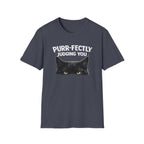 Camiseta "Juzgándote perfectamente, gato"