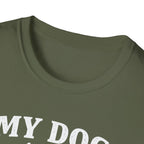 Dog Lover T-Shirt — "My Dog Is My Emotional Support" Graphic Tee