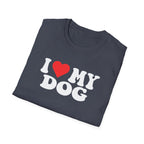 I  My Dog T-Shirt — Cute Retro Love Dog Tee for Pet Owners