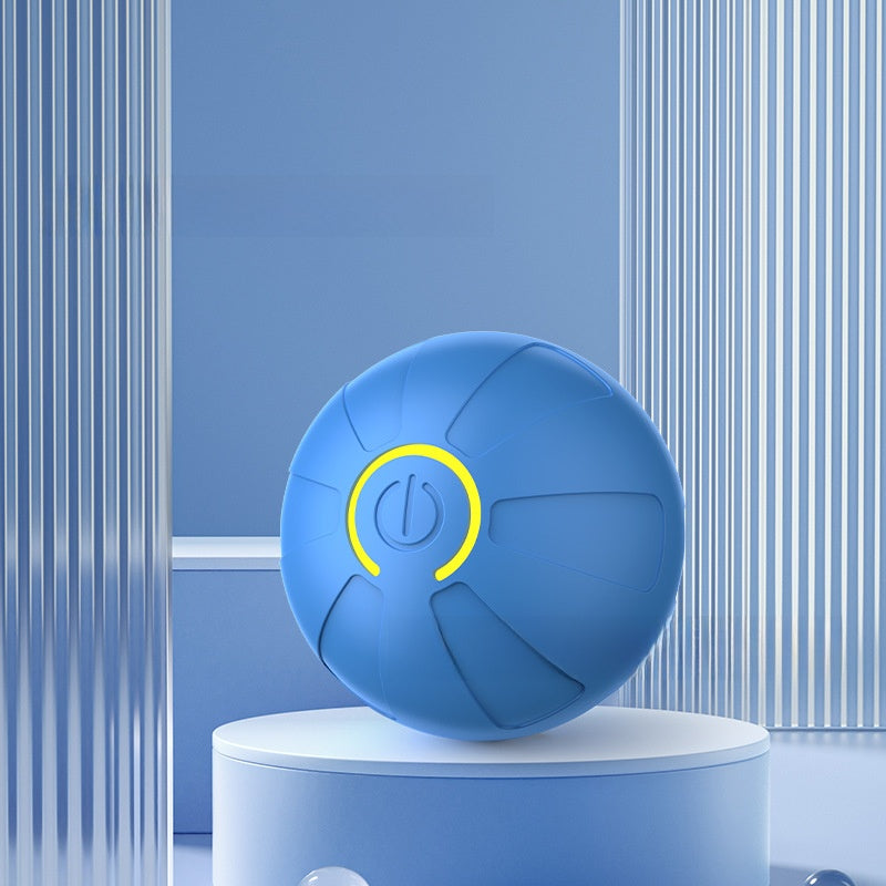 Pet electric gravity jumping ball