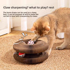 Organ Cat Scratch Board Nest Wear-resistant Scrap-resistant Cat Toy Self-relief Corrugated Paper Claw Grinding Board