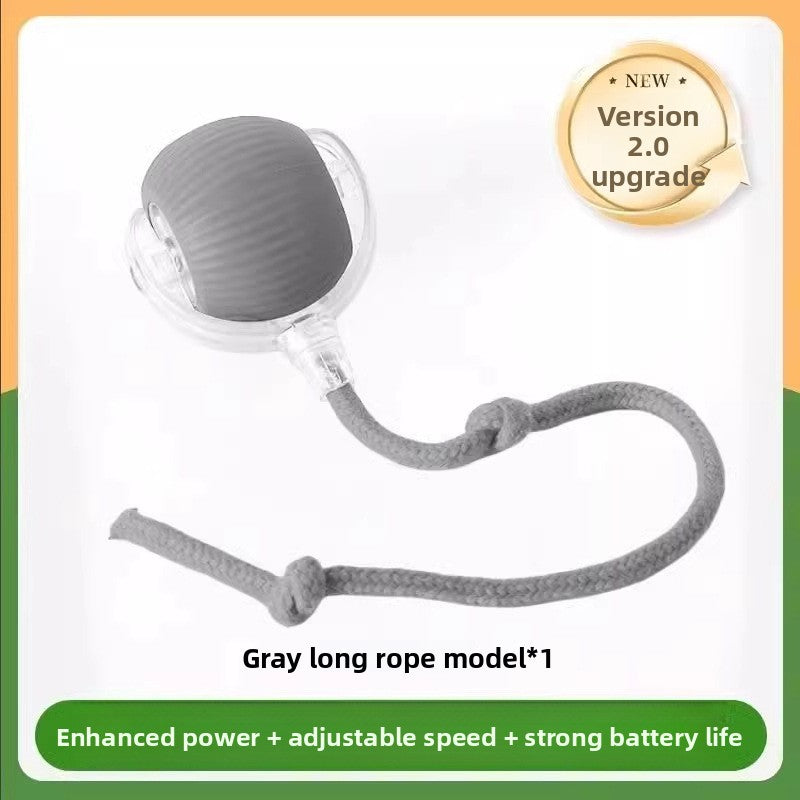 Electric Automatic Cat Teaser Ball with Adjustable Speed